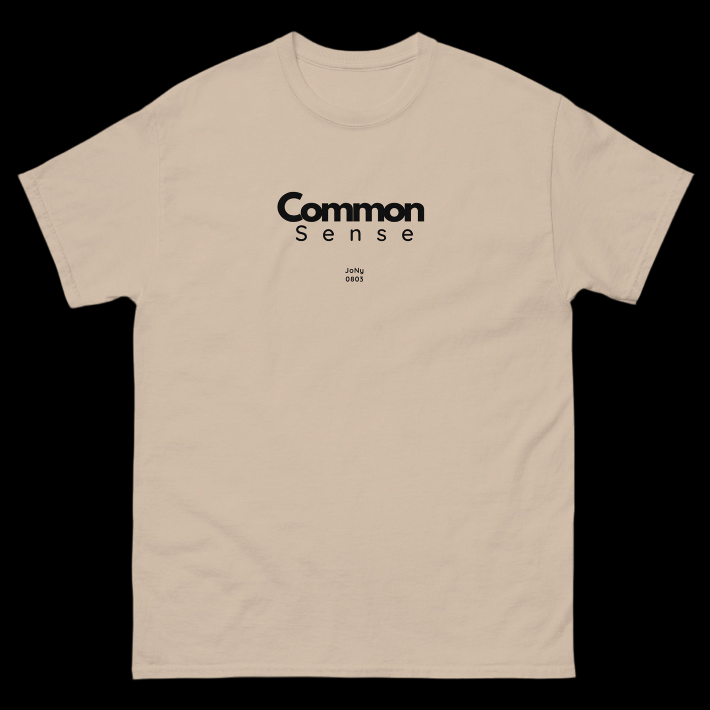 Common Sense classic tee