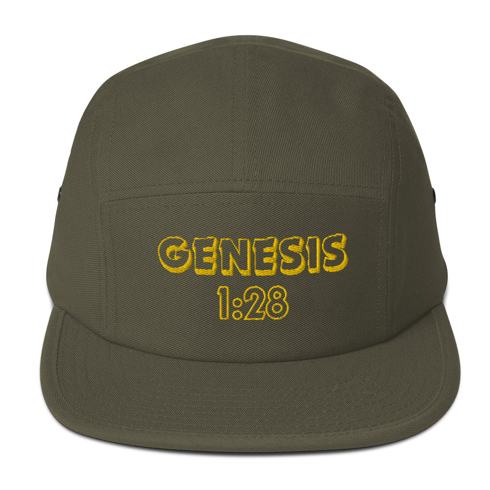Genesis 1:28 Five Panel Cap