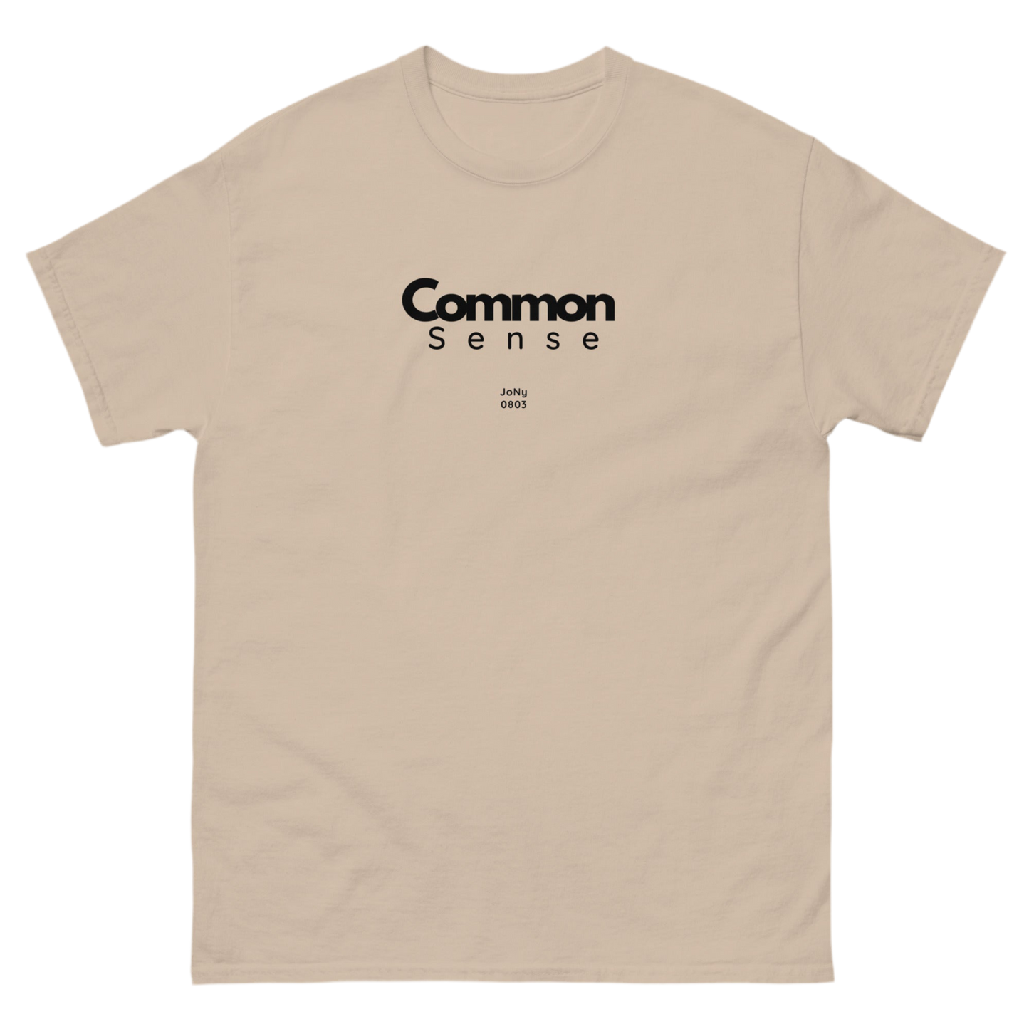 Common Sense classic tee
