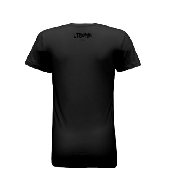 SOLID BLK BLEND - BACK